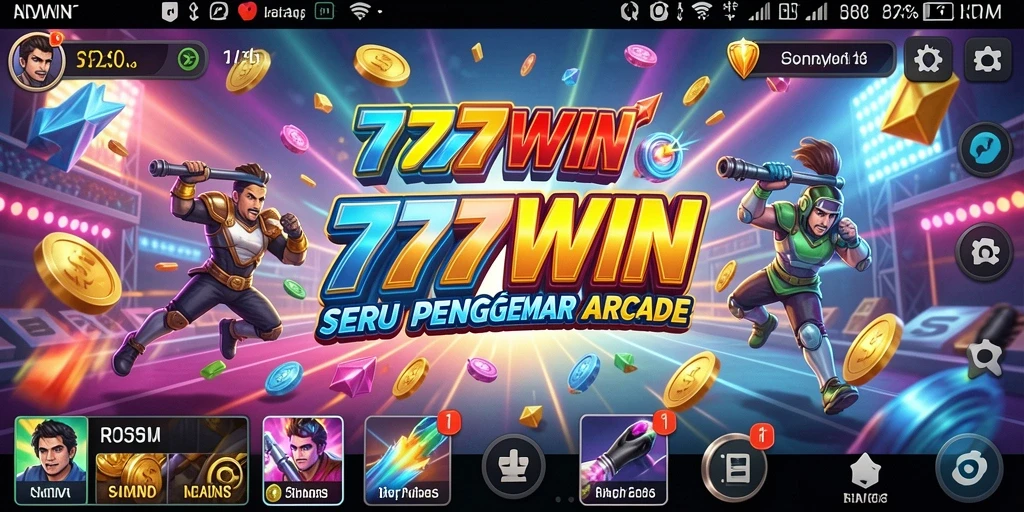 Gameplay menarik dari 777WIN dalam aksi Arcade.