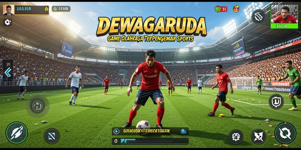 Tampilan menarik dari gameplay DEWAGARUDA yang penuh aksi.