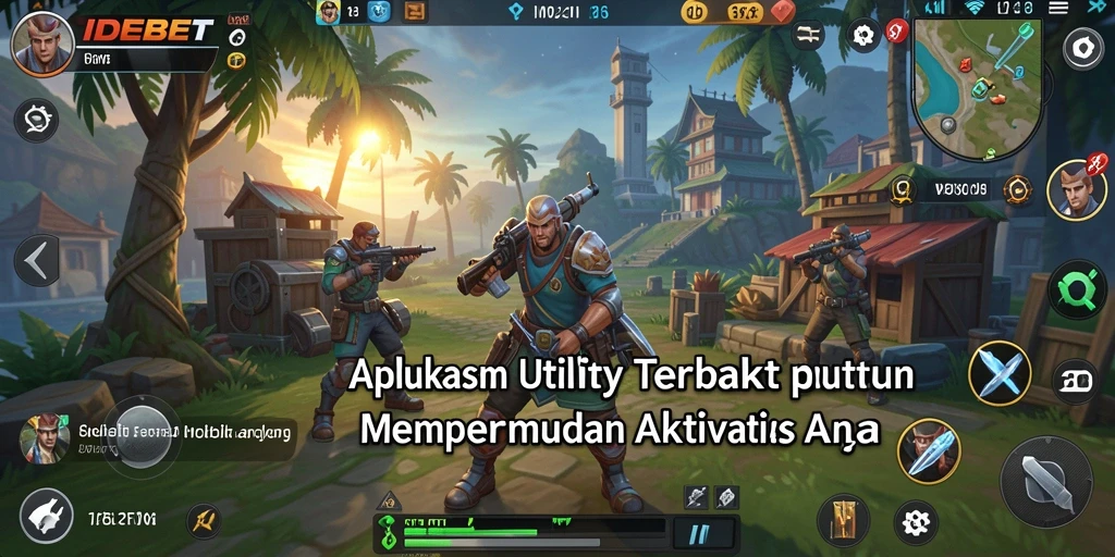 Tampilan aplikasi IDEBET menampilkan fitur pengelolaan aktivitas yang intuitif.