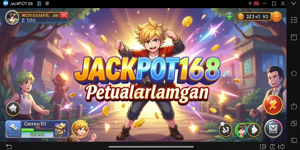 Tampilan gameplay <strong>JACKPOT168</strong> yang menegangkan dan penuh aksi.