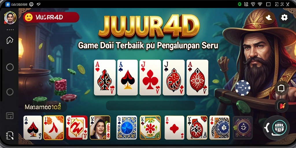 Tampilan menarik dan gameplay seru di JUJUR4D.